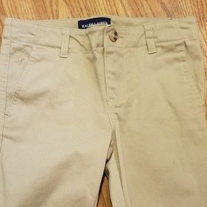 Ralph Lauren Khaki Pants Size 6 Girls